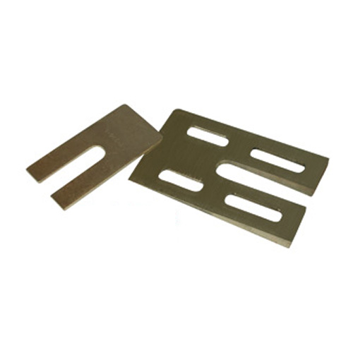 Magnese Bronze Truck Axle Shim 4.00 Deg. 3" x 6" 6/Box - Parts