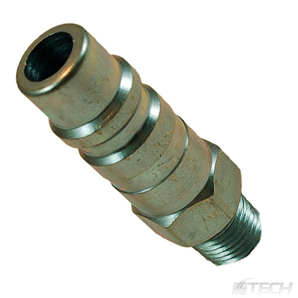 Industrial / Milton Type Nipple 1/2" X 1/4" NPT Male - Couplers / Connectors