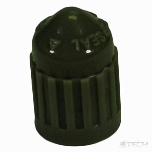 Plastic Valve Cap Gray - Cores / Caps and Accessories