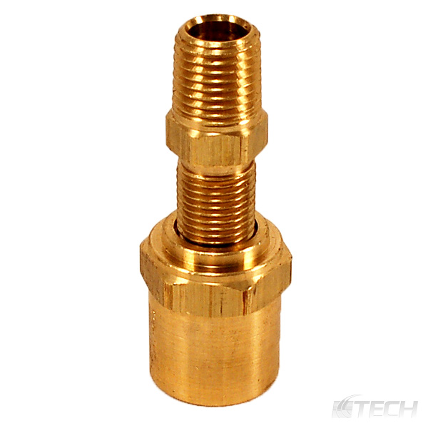 Reusable Male Threaded Coupling 3/8" Hose ID X 11/16" Hose OD - Couplers / Connectors