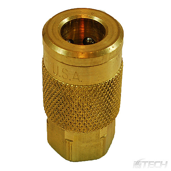 Acme Style Coupler Body 1/4" X 1/4" NPT Female - Couplers / Connectors