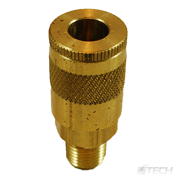 Premium Coupler Body Tru-Flate Style 1/4" - 1/4" Male NPT - Couplers / Connectors