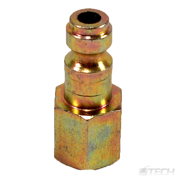 Tru Flate Style Nipple 1/4" x 1/4" NPT Female - Couplers / Connectors