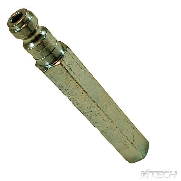 Tru Flate Style Female Nipple 3-3/4" Long 1/4" .485"-26 - Couplers / Connectors