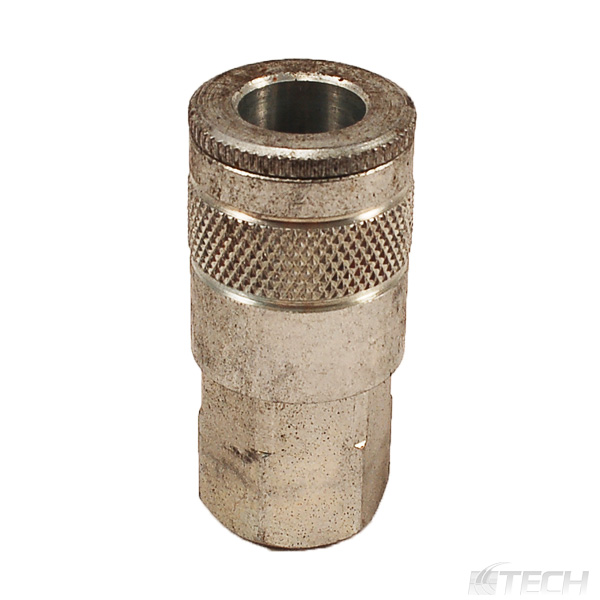 Premium Tru-Flate Style Coupler Body 3/8" X 3/8" NPT Female - Couplers / Connectors