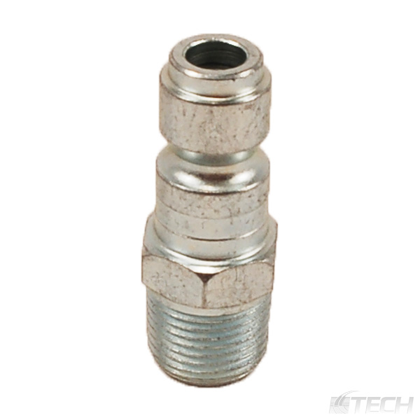 Tru-Flate Style Nipple 3/8" X 3/8" NPT Male - Couplers / Connectors