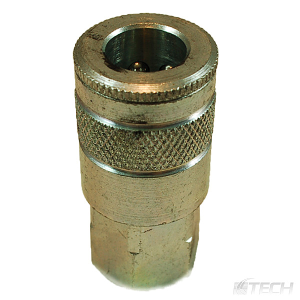 Tru-Flate Style Coupler Body 3/8" X 1/4" NPT Female - Couplers / Connectors