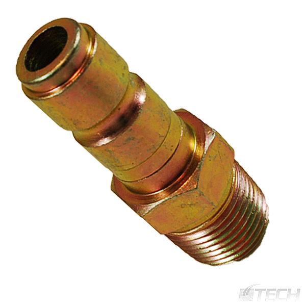 Tru Flate Style Nipple 1/2" x 1/2" NPT Male - Couplers / Connectors