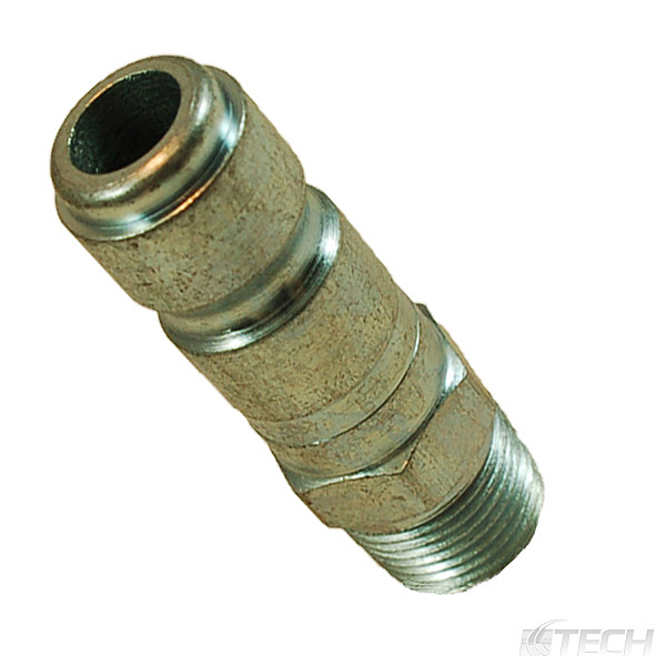 Tru Flate Style Male Nipple 1/2" - 3/8" NPT - Couplers / Connectors