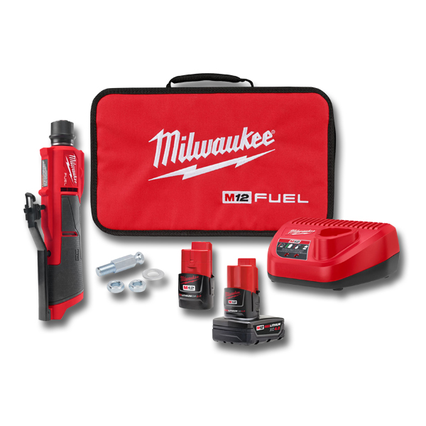 Milwaukee M12 Fuel Low Speed Tire Buffer Kit - Tire Buffers and Accessories