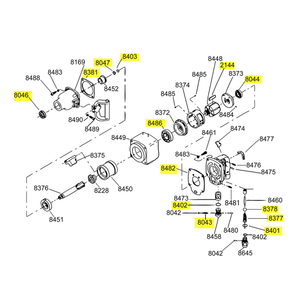 Tune Up Kit for 285 Impact Prior to "B" Series Model - Parts and Accessories