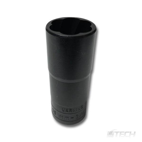 1/2" Dr. 19mm, 3/4" Twist Socket - Removers and Setters