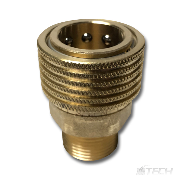 3/4" Brass Quick Coupler - Calcium Chloride Pumps & Acc