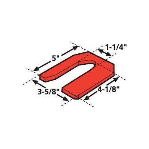 Prevost Shim 1/16" Thick - Parts