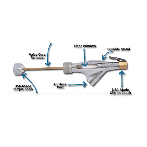 Dill Fast-N-Flator Core Remover/Inflator - Tools and Accessories