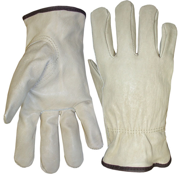 Lined Leather Gloves, XL Black Band - Gloves