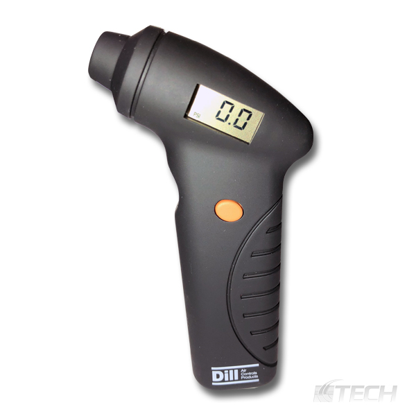 Dill Digital Tire Gauge 3.5-110 psi - Gauges / Chucks