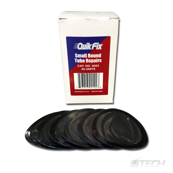 Tech Quik Fix Small Round Tube 1-1/2" dia. 40/Box   T-2 - Tube Repairs