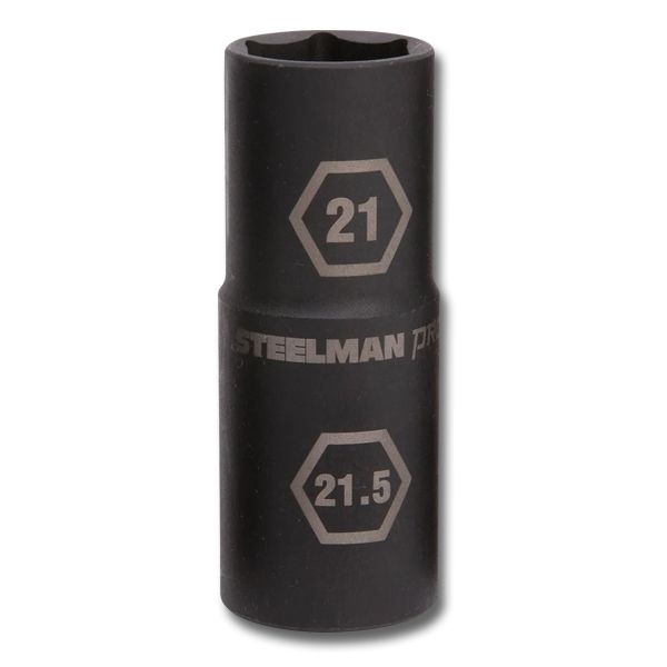 1/2" Dr. Flip Socket 21mm x 21.5mm - 1/2" Drive