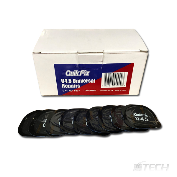 Tech Quik Fix Universal Square 1-3/4" dia. 100/Box  U-4.5 - Universal Repairs