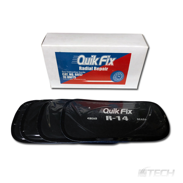 Tech Quik Fix Radial Repair 2-7/8" x 5-3/4"  R-14 - Radial Tire Repairs