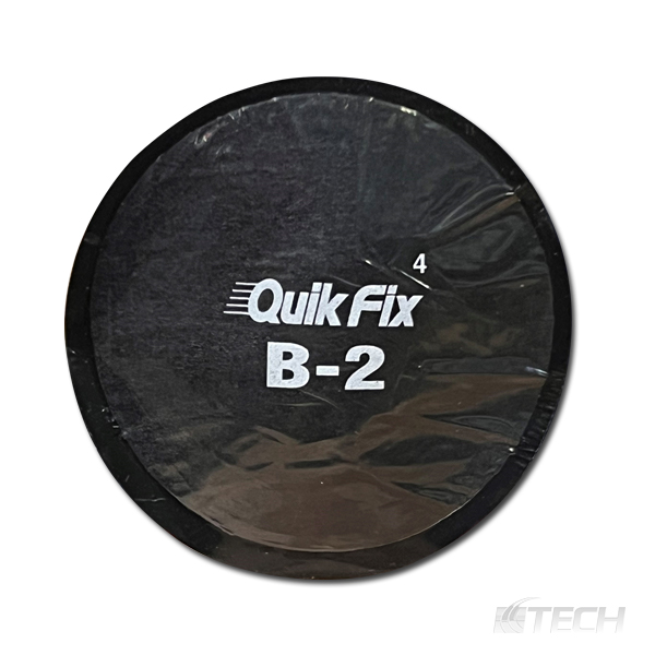 Tech Quik Fix Round Repair 3-1/2" dia. 10/Box  B-2 - Bias Ply Tire Repairs