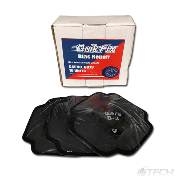 Tech Quik Fix Repair 4" x 4" 10/Box  B-3 - Universal Repairs