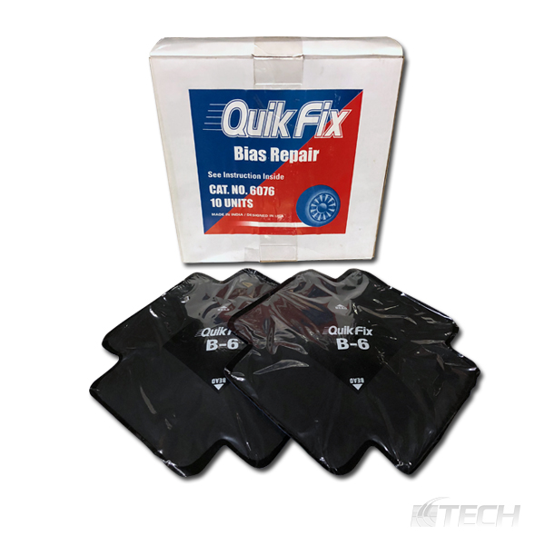 Tech Quik Fix Repair 9-1/2" x 9-1/2" 10/Box  B-6 - Universal Repairs