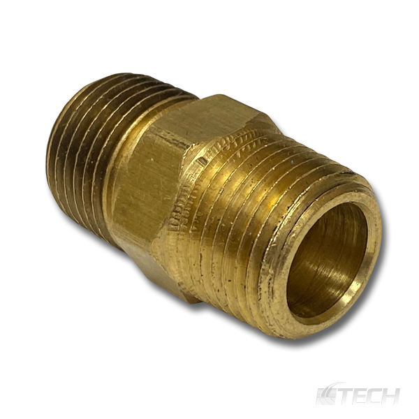 3/8" x 3/8" NPT Thread Nipple - Couplers / Connectors