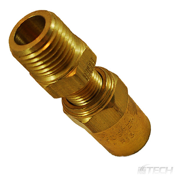 Reusable Male Threaded Coupling 1/2" Hose ID X 3/4" Hose OD - Couplers / Connectors