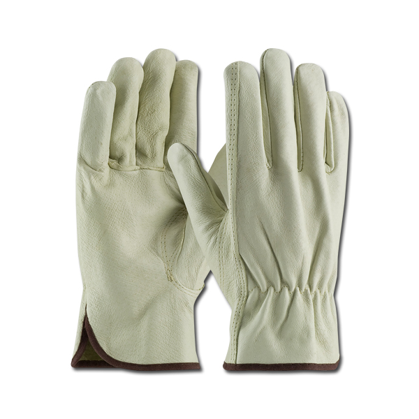 Unlined Leather Gloves, Large - Gloves