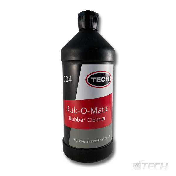 Tech Rub-O-Matic Rubber Cleaner 1 qt.  12/case - Cements and Chemicals