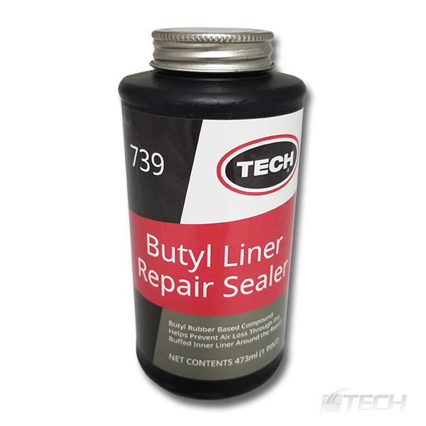 Tech Butyl Repair Sealant 16 fl. oz.  12/case - Cements and Chemicals