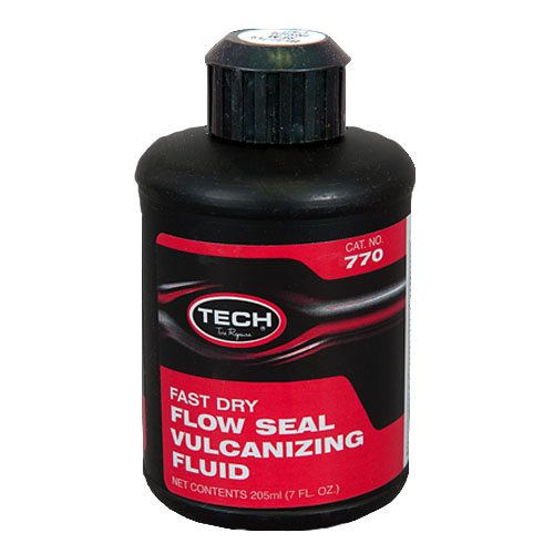 Tech Vulcanizing Fluid Flow Seal Flip Top 7 oz. - Cements and Chemicals