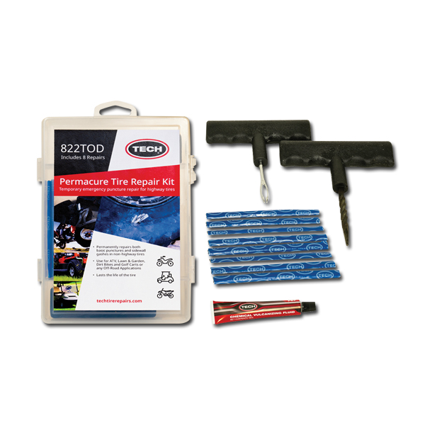 Tech Outdoor ATV Tire Repair Kit - Kits, Cabinets and Assortments