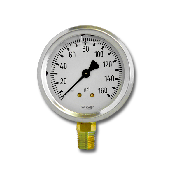 Dill Liquid Filled Dial Gauge - Valves (OTR / Specialty)