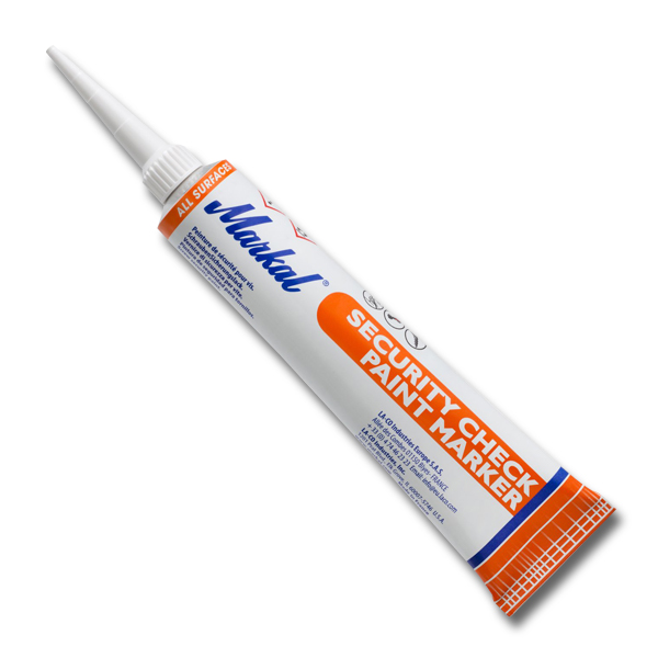 Markal Security Check Paint Marker White - Automotive