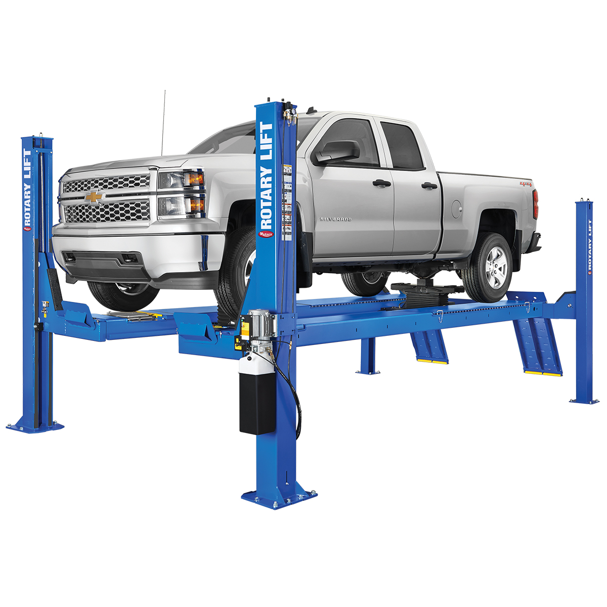 Rotary 4 Post Alignment Rack Open End - Above Ground