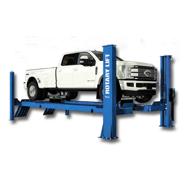 Rotary 4 Post Alignment Rack Open End - Above Ground