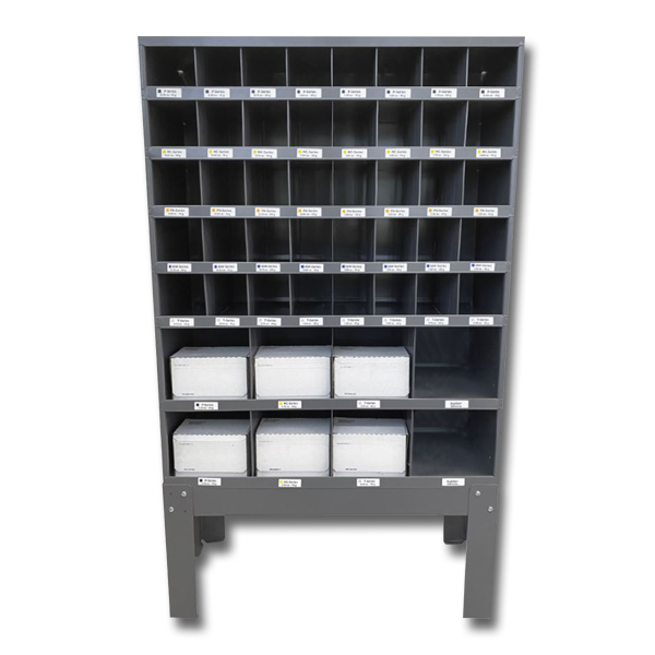 Perfect Wheel Weight Wall Rack - Assortments and Storage - Lead