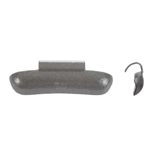 Lead Wheel Weight 0.50 oz. LH Type Coated (3.2) - Passenger - Lead