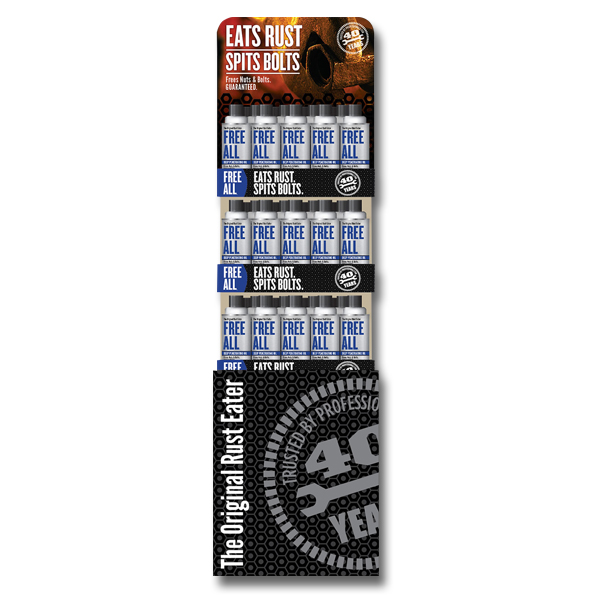 Free All 11 oz. Stack Display Qty 60 - Automotive