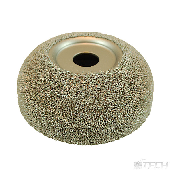 Rubberhog Flared Contour Wheel 4"  390SSG - Buffing Cones