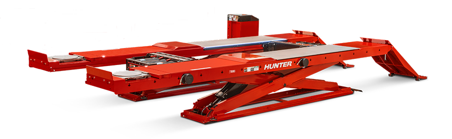 Hunter Scissor Rack Extended Length Surface Mounted - Alignment Machines