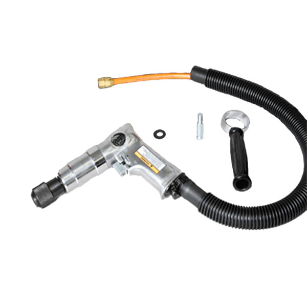 Tech  Reversible Air Drill 500 RPM w/Exhaust Hose and Q/C - Tire Buffers and Accessories