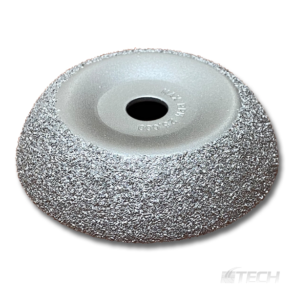 Tungsten Carbide Buffing Wheel 60 Grit - Buffing Cones