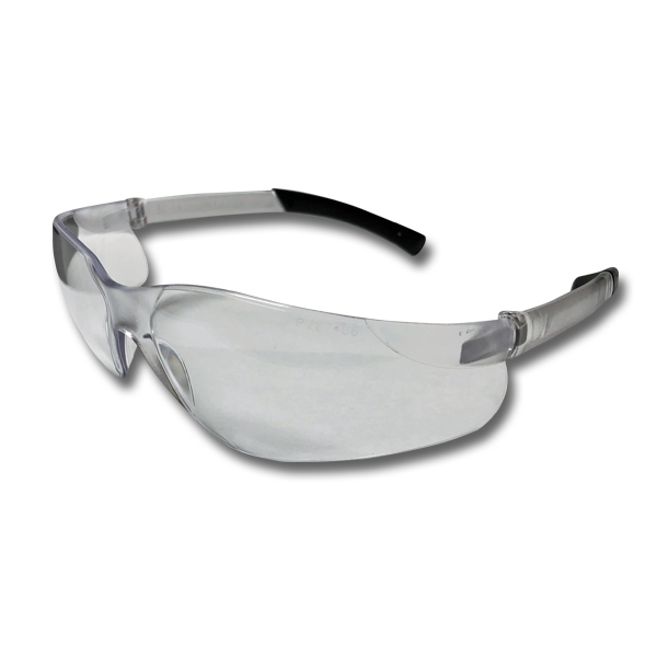 Clear Safety Glasses w/ Padded Spatula Temples - Miscellaneous