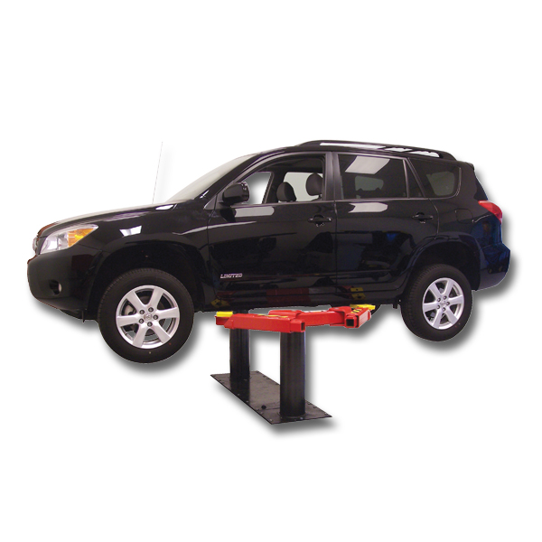 Rotary In-Bay Smart Lift 10,000lbs Cap. W/Flip Up Adapts - Above Ground