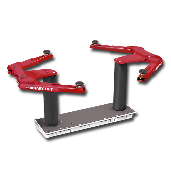 Rotary Smart Lift Finish Kit 10,000lbs Cap. Red - Above Ground