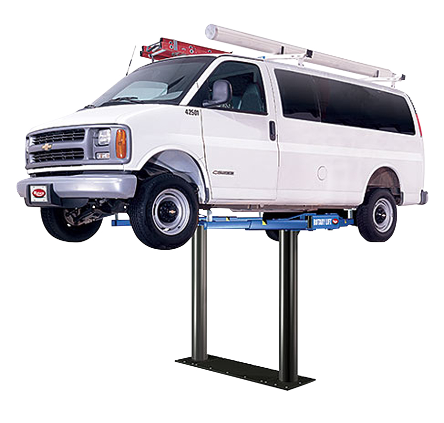 Rotary Conventional Smart Lift 12,000lbs Capacity Blue - Above Ground